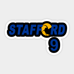 Stafford 9, Los Angeles Football Sticker